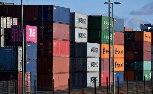 德國對中美出口大幅下降