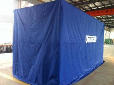 【供應20尺集裝箱防塵防水罩】價格,廠家,圖片,其他儲運設備及配件,濰坊隆興戶外裝備-