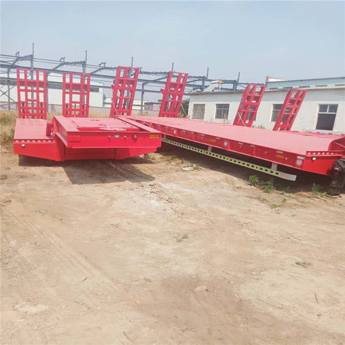 臨夏三線六軸13米低平板半掛車標準價格
