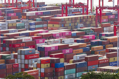 集裝箱碼頭圖片素材_免費(fèi)下載_jpg圖片格式_VRF高清圖片501066877