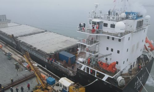 青船公司500teu級(jí)漢亞直達(dá)集裝箱船1 船 華航漢亞5 試航